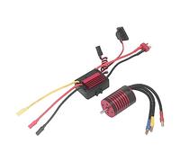 VGEBY RC Brushless Motor Set, Stable Performance RC Car Motor ESC Set 2838 Brushless Motor and 35A Brushless ESC Replacement for 1/14 1/16 RC Car (4400KV)