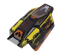 VGEBY RC Car Body, Plastic Replacement Cover for SCY 16201 6201 Remote Control Cars, with Fashionable Yellow Exterior Design