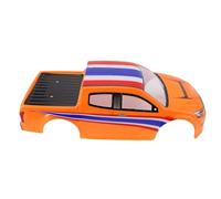 VGEBY RC Car Body, PVC Material, Lightweight and Protective Cover for 1/10 Scale Trucks with 26cm Wheelbase - Customizable Design for RC Hobbyists (orange)