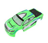 VGEBY RC Car Body PVC Replacement for 1/10 Off Road Vehicles Lightweight Durable Green Cover 26cm Wheelbase for Easy Modification