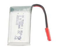 VGEBY RC Drone Battery, 3.7V 500mAh High Rate RC Helicopter Lithium Battery with JST Red Plug Chargers for X5C Remote & App Controlled Vehicle Parts