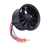 VGEBY RC Ducted Fan, D2627 4900KV 50mm 11 Blades Fan Propeller with Motor for EDF Unit RC Airplane Plane Model Accessories (KV4300 4S EDF 50 Ducted)