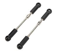 VGEBY RC Front Upper Pull Rod, 2pcs Metal RC RC Pull Rod Linkage Lever RC Car Accessories for WLtoys 104001-1877 1/10 RC Car Parts