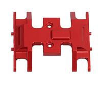 VGEBY RC Gear Box Plate, Aluminum Alloy CNC Machined High Strength Lightweight Anodized Surface for Axial SCX24 AXI90081 Remote Control Car, with Durable Corrosion Resistant Protection (Red R)