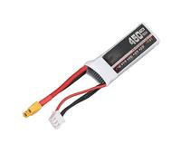 VGEBY RC Lipo Battery, 450mAh 75C Lithium Battery XT30 High Magnification FPV Racing Drone Lithium Battery for RC Airplane Quadcopter Helicopter (2S)