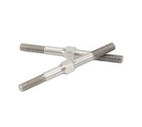 VGEBY RC Steel Turnbuckle, Premium Wear Resistant Pull Rod Link for 1/10 RC Cars, with High Strength and Stable Performance, 48mm Length