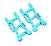 VGEBY RC Suspension Arm, 2Pcs Aluminum Alloy 1:14 Scale Remoted Control Front Lower Suspension Arm RC Crawler Vehicle Spare Parts for 1/14 144001 RC Kids Toy Car(Blue) 144001 Parts Model Toy