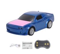 VGEBY Remote Control Car, 1/43 Scale Compact Alloy Body with Mobile APP Control for Boys Girls Racing Toy Indoor Outdoor Use (Dark Blue)