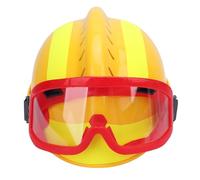 VGEBY Rescue Helmet F2, PC Safety Hard, Adjustable, Reflective, Ideal for Construction Workers and Fire Rescue Operations (Yellow)