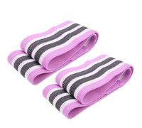 VGEBY Resistance Loop Bands, Knitted Fabric Non Slip | 15 X 3.1 Inches, Suitable for Yoga, Strength Training, Leg and Butt Shaping, Home Gym Workout Indoor Outdoor Use