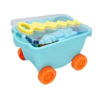 VGEBY Sand Castle Toy Set for Kids, Beach Bucket and Shovels with Storage