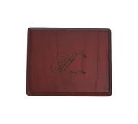 VGEBY Saxophone Reed Case, Plush Lined Container for 10 Reeds with Magnetic Closure for Alto and Tenor Sax Players (Red)