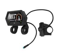VGEBY Scooter LCD Display Meter, Electric Bike Colorful Screen Control Panel with 5 Waterproofing Connector for Wide Range of Electric Bikes