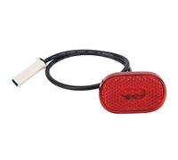 VGEBY Scooter Taill Light, Electric Scooter Rear Light High Brightness Scooter Brake Lamp Ultra Light Scooter Taill Light Replacement for PRO2 Electric Scooter