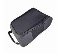 VGEBY Shoe Bag Oxford, Cloth Shoe Storage, Breathable, Double Zipper, All Types of, Wide Handle, Easy to Carry, Hang or Hand-Held, Prevent Stains (Black)