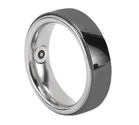 VGEBY Smart Ring Fitness Tracker Activity Monitor Sleep Tracker with IP68 Ceramic Resin Design for Marathon Runners Sleep Analysis (Size 11(ID 20.6mm / 0.81in C 64.6mm / 2.54in))