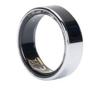VGEBY Smart Ring with Display Screen, Control Fitness Tracker Step Counter for Activity Tracking (Size 9(ID 18.9mm / 0.74in C 59.5mm / 2.34in) 16mAh)