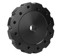 VGEBY Steering Wheel Adapter Black Aluminum Alloy Wheel Hub Adapter PCD 73mm Precise Fit with 6 Screws and Hex Wrench for T300 T500 Racing Users