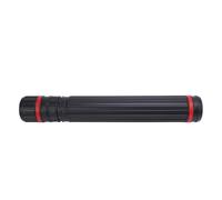 VGEBY Telescoping Drafting Tube, Black Expandable Poster Storage for Safe Transport of Documents and Artwork, Perfect for Drafters and Architects, PVC Material, 1 Unit