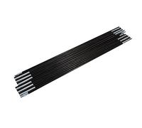 VGEBY Tent Poles Kit Repair Rods, 2 Pole 7 Sections Fiberglass Rod for Camping Tents And Accessories