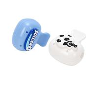VGEBY Toothbrush Head Covers 2 Pack Clip On Toothbrush Protector Plastic Brush Head Guard 5 X 5 X 4 Cm for Travel Bathroom Gym Manual and Electric Toothbrushes