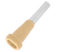 VGEBY Trumpet Mouthpiece, Metal ABS Bright Tone Brass Instrument Accessory for Students and Professionals (Khaki)