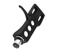 VGEBY Universal LP Turntable Phono Headshell Mount Replacement, Black, Plastic, Modern, Turntable, 4 Wires, RCA, Suitable for Various Phono Turntables