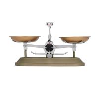 VGEBY Vintage Balance Scale, Iron Decorative Weighing Scale for Desktop | Antique Iron Craft, 7.9 Inch Mini Size, Home Decor and Toy, Relaxing Desk Accessory