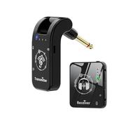 VGEBY Wireless In Ear Monitor System, Low Latency 24bit 48KHz Sound Portable Collar Clip Receiver for Musicians Singers Live Performances Studio Recording Public Speaking