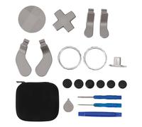 VGEBY Xbox One Controller Joystick Replacement, Professional 15 in 1 Metal Thumbsticks for Xbox One Elite Controller Series 2 (Silver), VGEBY0pr12fas6u-12