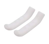 VGEBY1 1Pair Brake Lever Cover, Silicone Non-Slip Bicycle Brakeheble Sheath Handlebar Sleeve Mountain Bike Brake Handle Cover(White)