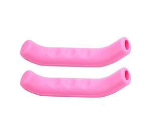 VGEBY1 Accessories, 1 Pair Brake Lever Covers, Silicone Non-Slip Bicycle Brakeheble Sheath Handlebar Sleeve Mountain Bike Brake Handle Cover(Dark Pink) Ride