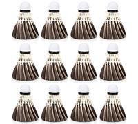 VGEBY1 Badminton Balls,12Pcs Nylon Badminton Shuttlecocks Training Plastic Indoor Outdoor Badminton Balls with Great Strength and Durability Sports
