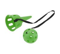 VGEBY1 Ball and Cup Toy, Ball Throwing Game, Cup & Ball Game Set for Children (Green)