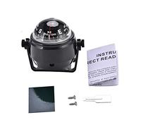 VGEBY1 Boat Compass, Black Electronic Explorer Compass Adjustable Navigation Explorer Compass Marine Compass for Boat Ship and Truck Navigationcompass Swim Navigationcompass Swim Water Sports