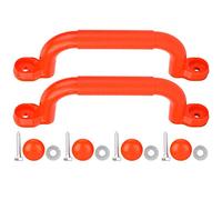 VGEBY1 Climbing Frame Handles, Plastic Playground Non-slip Handle Swing Toy Accessories Red