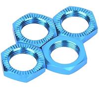 VGEBY1 RC Car Wheel Nuts, 1/8 RC Car Aluminum Alloy M12 Wheel Nuts 17mm Spanner(Blue)