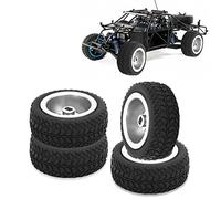 VGEBY1 RC Tires, 4PCS High-Performance Upgrade Tires & Wheels, RC Car Model Accessories, 1/28 Scale for RC Hobbyists and Model Toy Upgrades