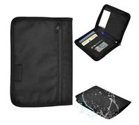 VGECEE Vehicle Folder Document Folder A5 Car Glove Box Organiser Folder with Multiple Compartments Board Folder Car A5 Car Document Holder Multifunctional Wallet for Card Registration Car Accessories