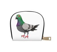 VGFJHNDF Cartoon Pigeon Printed Classic Leather Wallet & Card Holder - Stylish Gift for Men and Women