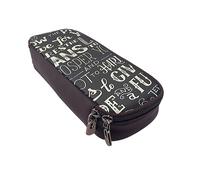 VGFJHNDF I Know The Plans Have You Declares Lord Pencil Pen Case Leather Flip Pencil Box Bag Organizer for Office College School Adult Teen Girl Boy