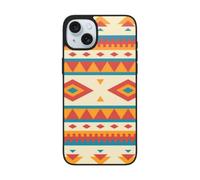 VGFJHNDF Native American-Pattern Printed Phone Case for iPhone 15 Plus 6.7 inch, Shockproof Phone Case Cover with Lens Protection, Wireless Charging Compatible, Easy Clean