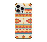 VGFJHNDF Native American-Pattern Printed Phone Case for iPhone 15 Pro 6.1 inch, Shockproof Phone Case Cover, Wireless Charging Compatible, Non-yellowing, Easy Clean