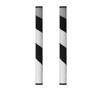 VGFJHNDF Refrigerator Door Handle Covers 2-Pack, Black White Stripe Printed Protect and Decorate for Fridge Ovens Dishwashers