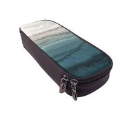 VGFJHNDF Within The Tides Pencil Pen Case Leather Flip Pencil Box Bag Organizer for Office College School Adult Teen Girl Boy