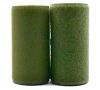 VGGBNG Sew-on Hook Tape, Hook and Loop Tape 100MM No Self Adhesive Nylon Fabric Fastener,2 Yards/Pair, Army Green