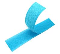 VGGBNG Sew-on Hook Tape, Hook and Loop Tape 20mm, Non self Adhesive Back Nylon Strips Fabric Fastener(Sky Blue,20MM x 10 Yards)