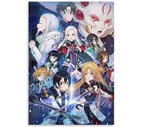 VGJM 5D Diamond Painting Cross Stitch Anime Sword Art Online Art Home Wall Decoration 30x40cm
