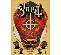 VGJM 5D Diamond Painting Cross Stitch Ghost Band Art Home Wall Decoration 40x40cm