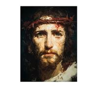 VGJM Abstract Diamond Painting Set for Adults and Children, Christianity DIY Square Full Drill 5D Diamond Art Painting Crystal Art Embroidery Cross Stitch Crafts for Home Wall Decoration 50 * 50CM